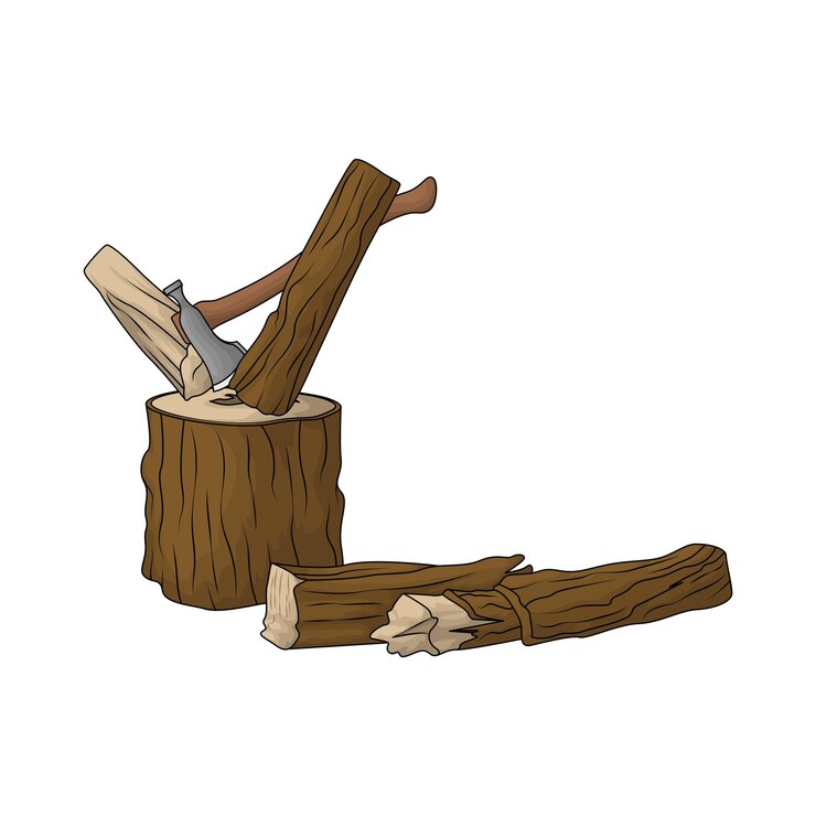 Vector axe illustration