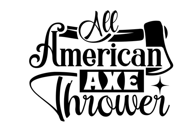 Axe Throwing svg bundle