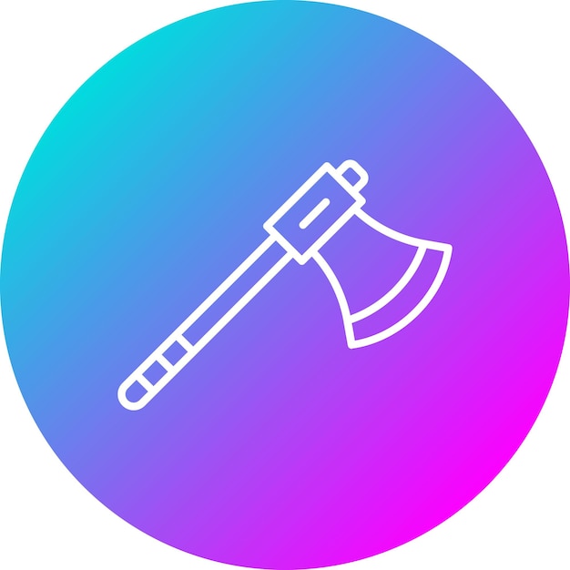 Axe vector icon Can be used for Village iconset