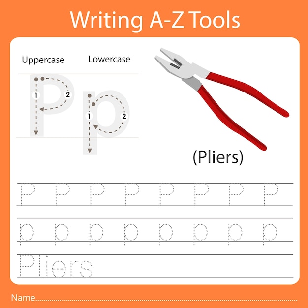 az tools schrijven P