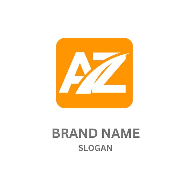 Дизайн логотипа буквы AZ220