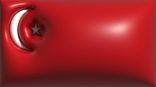 Vector azerbaijan flag 3 d illustration