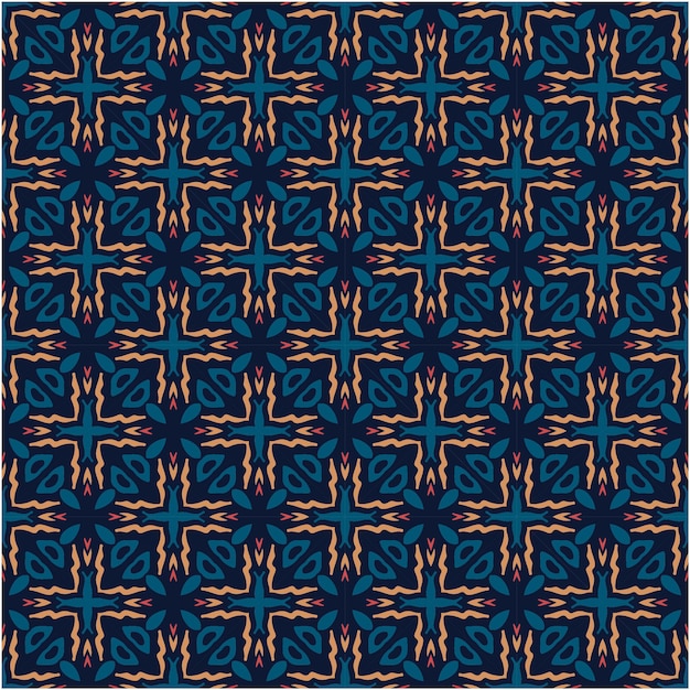 Aziatische batik motief patroon achtergrond minimalistische stijl