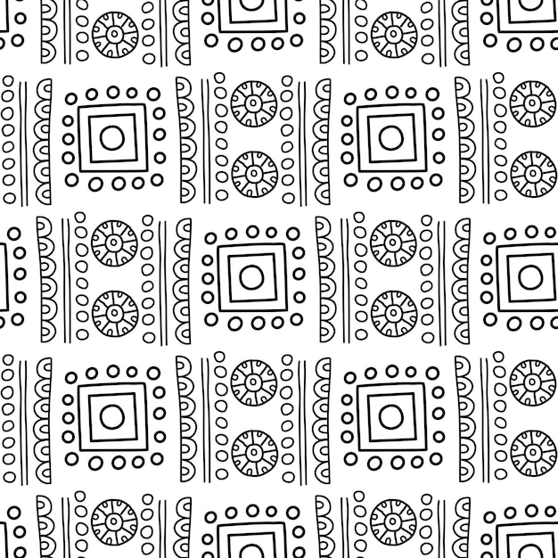 Aztec seamless pattern. can be used in fabric design for making of clothes, accessories decorative paper, wrapping, envelope web design, etc. swatches of seamless pattern included in the file.