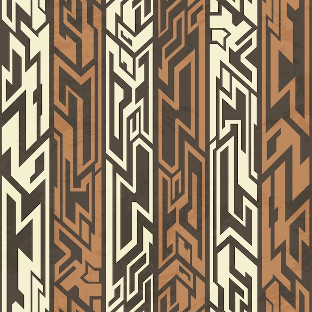 Aztec seamless pattern