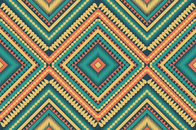 aztec tribal geometric vector background seamless stripe pattern traditional ornament ethnic style