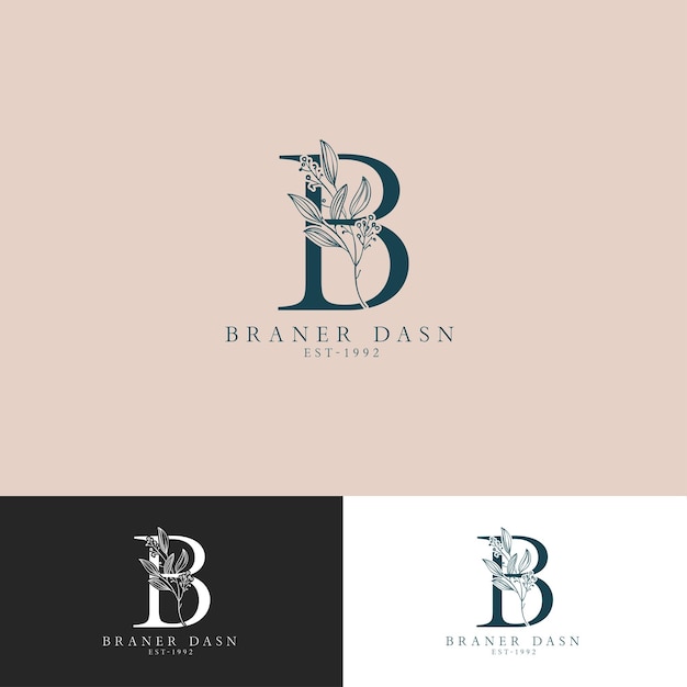 B brief Bloemen Logo Bloemen Logo