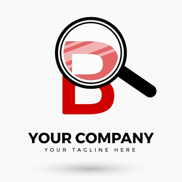 Vector b initial letter logo b logo design