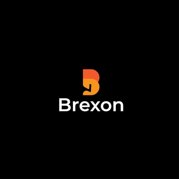 B letter en 7 modern logoontwerp
