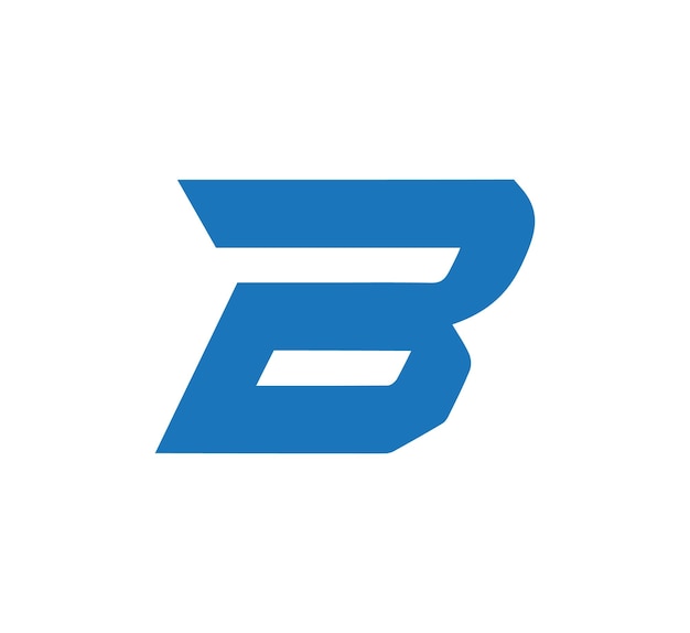 B letter logo design vector template