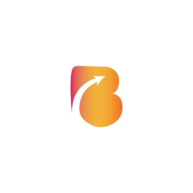 Lettera b logo design