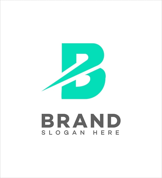 B Letter Logo Icon Brand Identity B Letter Sign Symbol Template