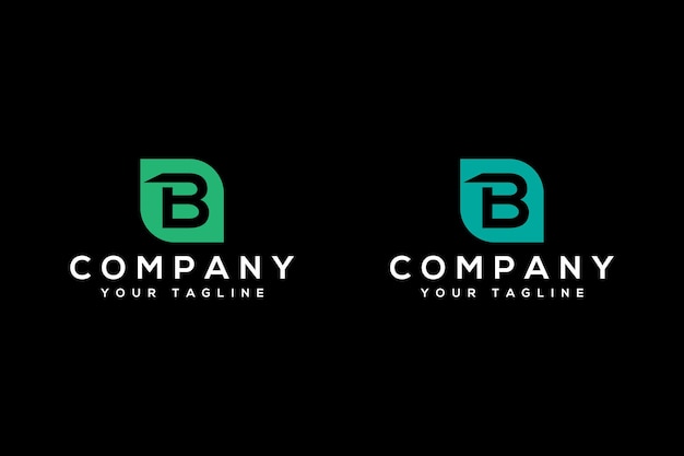 B lettera logo