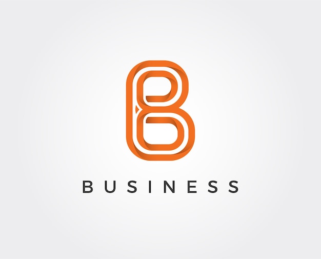 b logo. b letter design