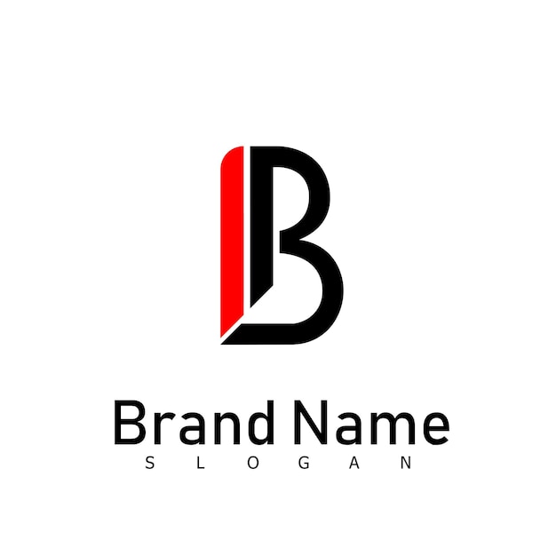 B logo design icon symbol