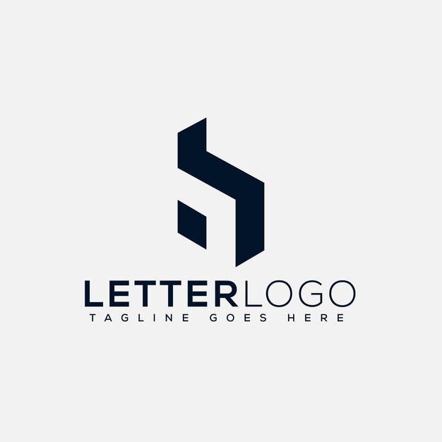 B Logo Design Template Vector Graphic Branding Element