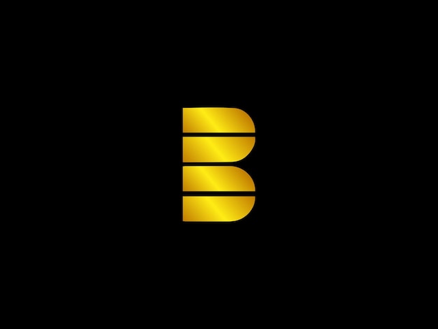 b logo design