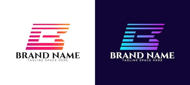 Vector b logo design