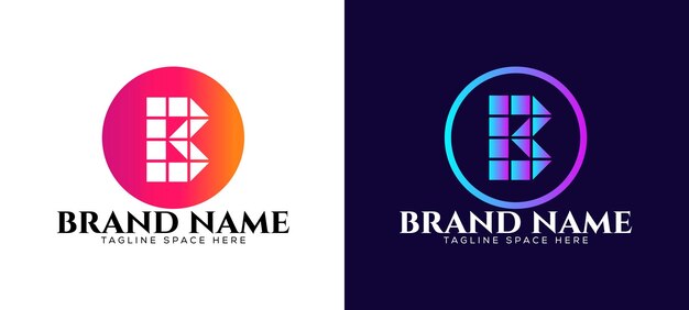 B logo design