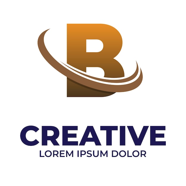 B logo design