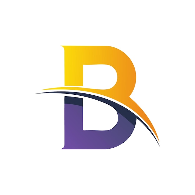 B Logo here mockup