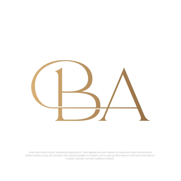 BA-monogramlogo