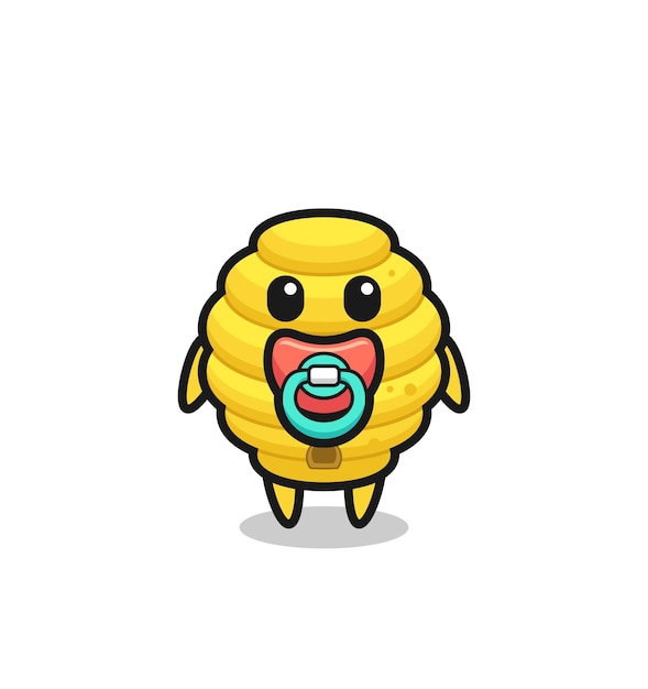 Детский пчелиный улей мультипликационный персонаж с соской, милый дизайн