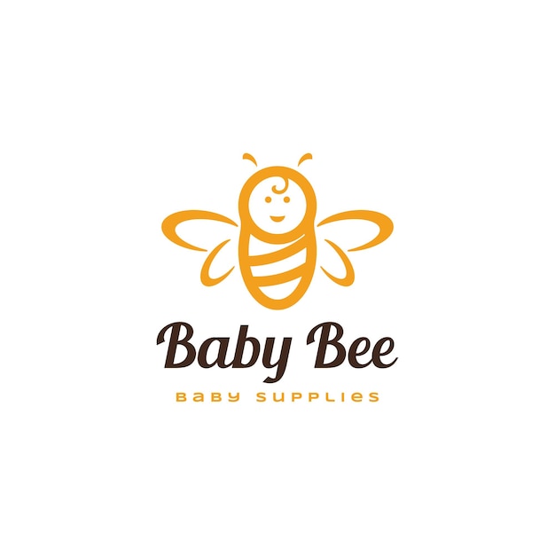 Логотип baby bee shop