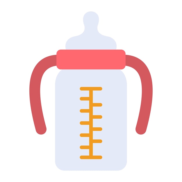 Vector baby bottle icon