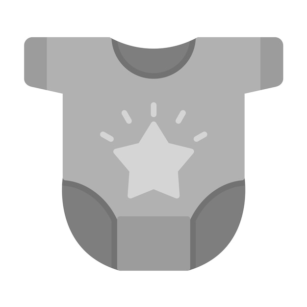 Baby clothes icon vector image can be used for baby