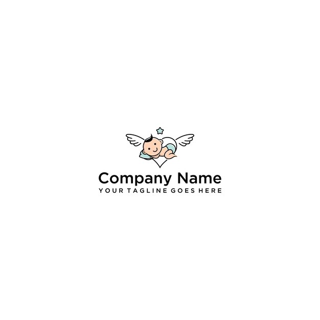 Baby Clothing Creative Logo Design