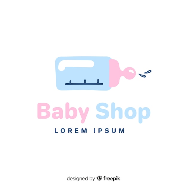 Baby cute logo