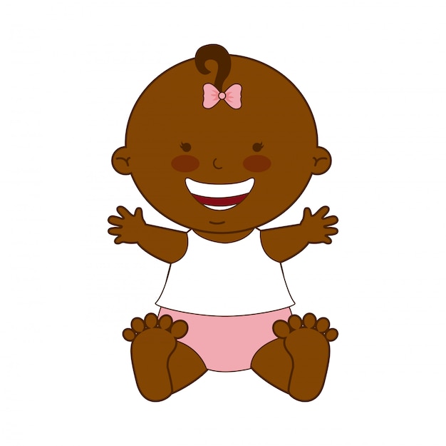 Baby design over white background vector illustration