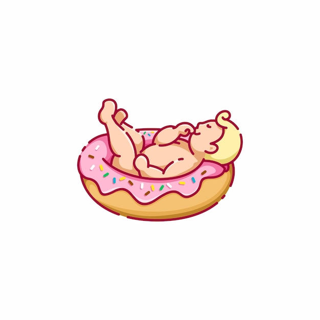 Baby donuts logo