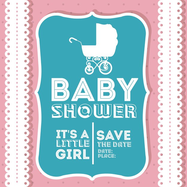 Baby douche ontwerp