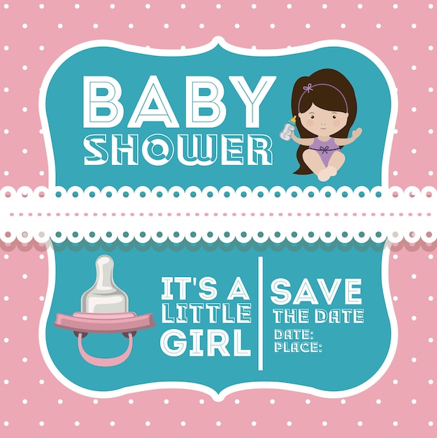 Baby douche ontwerp