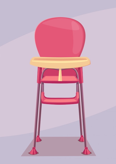Vector baby high chair