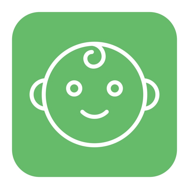 Vettore immagine vettoriale dell'icona del bambino può essere utilizzata per l'adozione di bambini