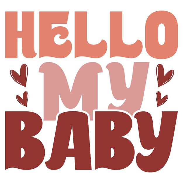 Baby And Kids Retro Svg Design And Digital Download
