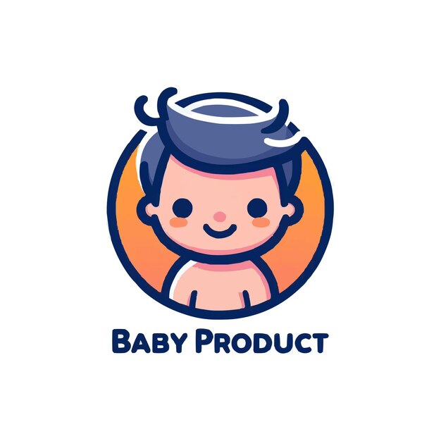 baby product logo on a white background