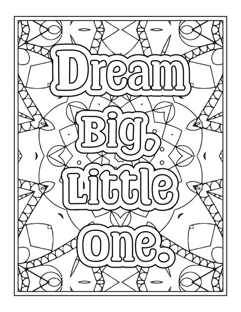 Baby Quotes Coloring Pages