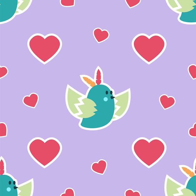 Baby seamless pattern