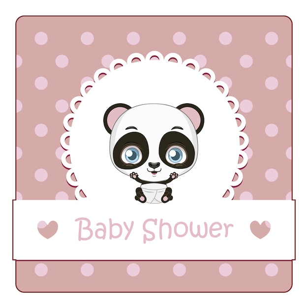 Vector baby shower background