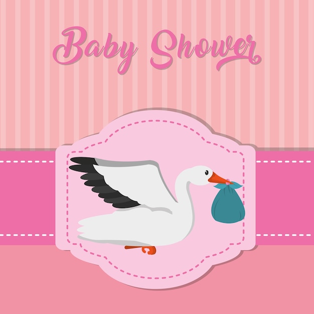 Baby shower banner