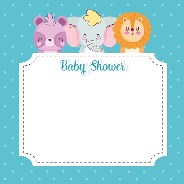 Baby shower banner