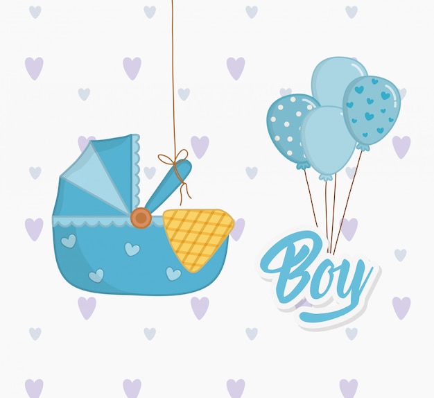 Baby shower of a boy 