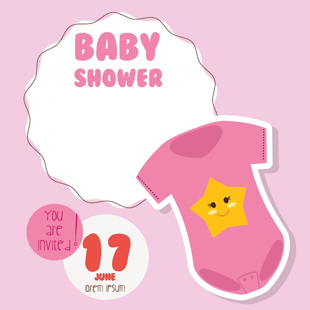 Baby shower design