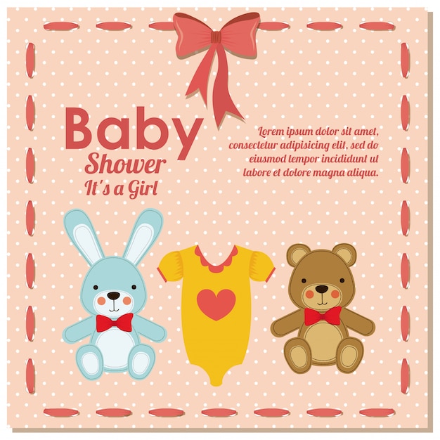 Baby shower  design