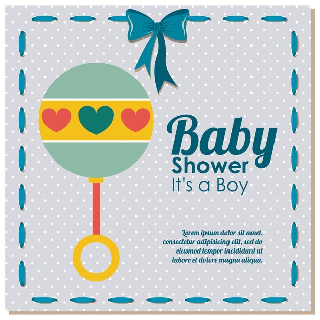 Baby shower design