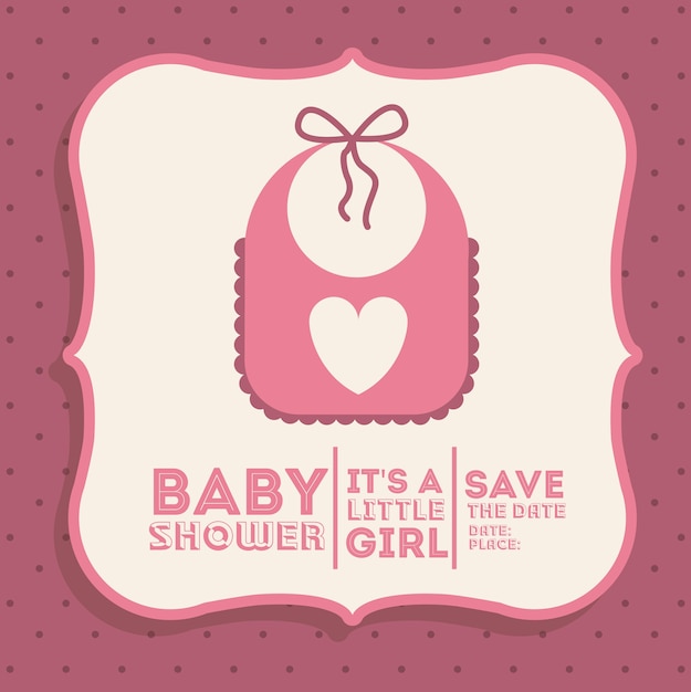 Baby Shower digital design